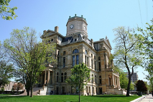 Old Building with Clock Tower