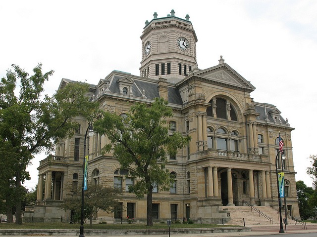 Old Building with Clock Tower